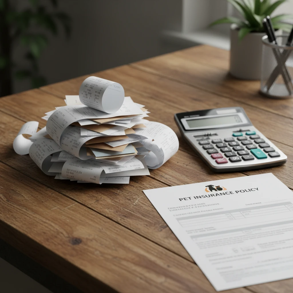 Organizing receipts and documents for WINZ application