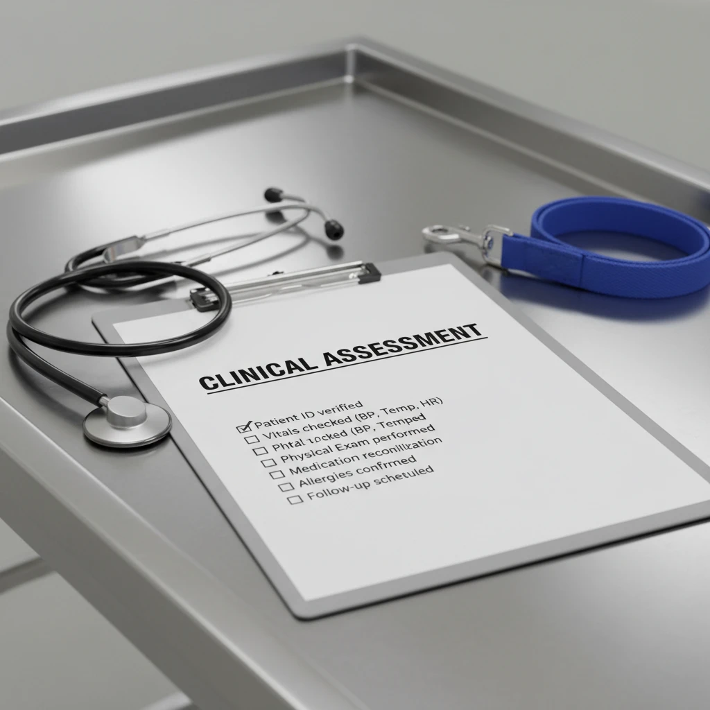 Clinical assessment checklist for animal assisted therapy protocols