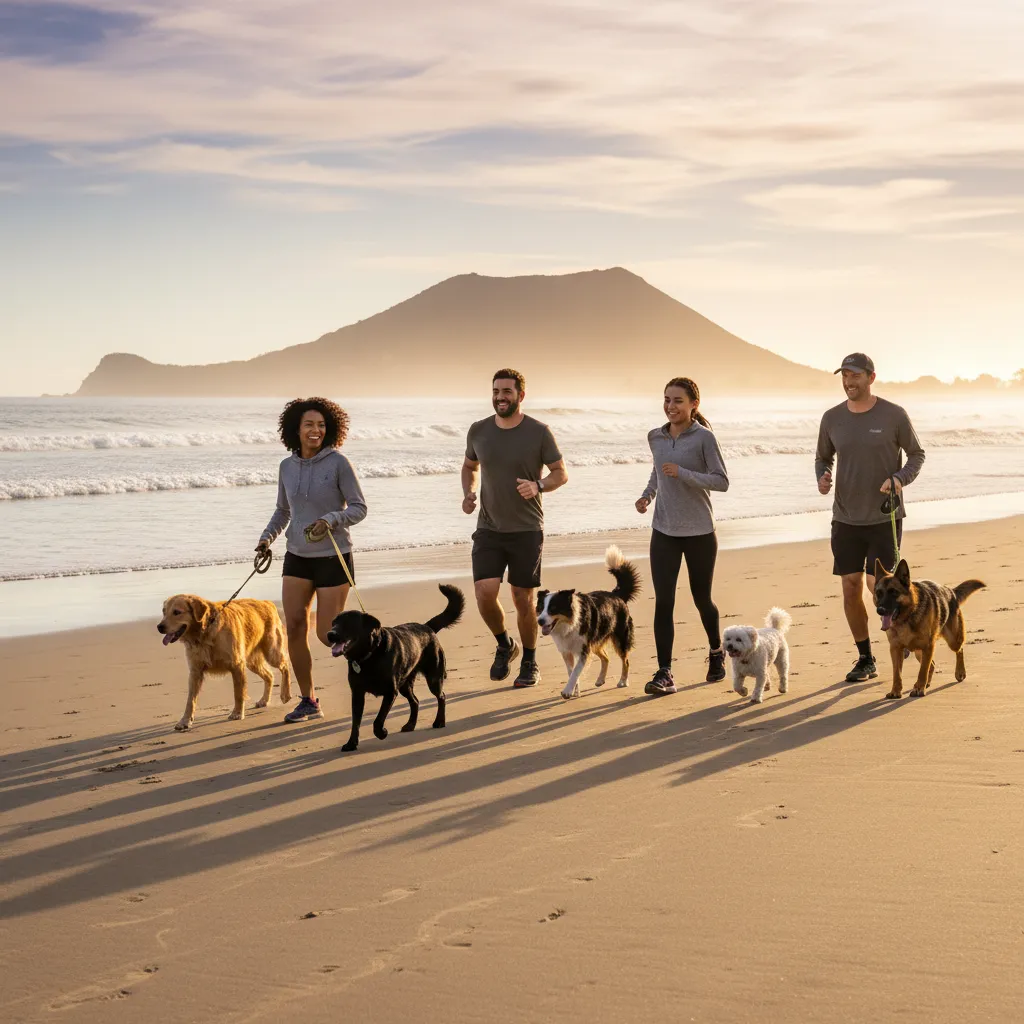 Combating sedentary lifestyles through dog walking groups in NZ