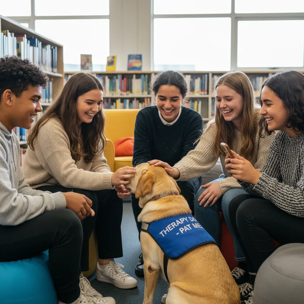 Rangatahi youth mental health support with dogs in NZ