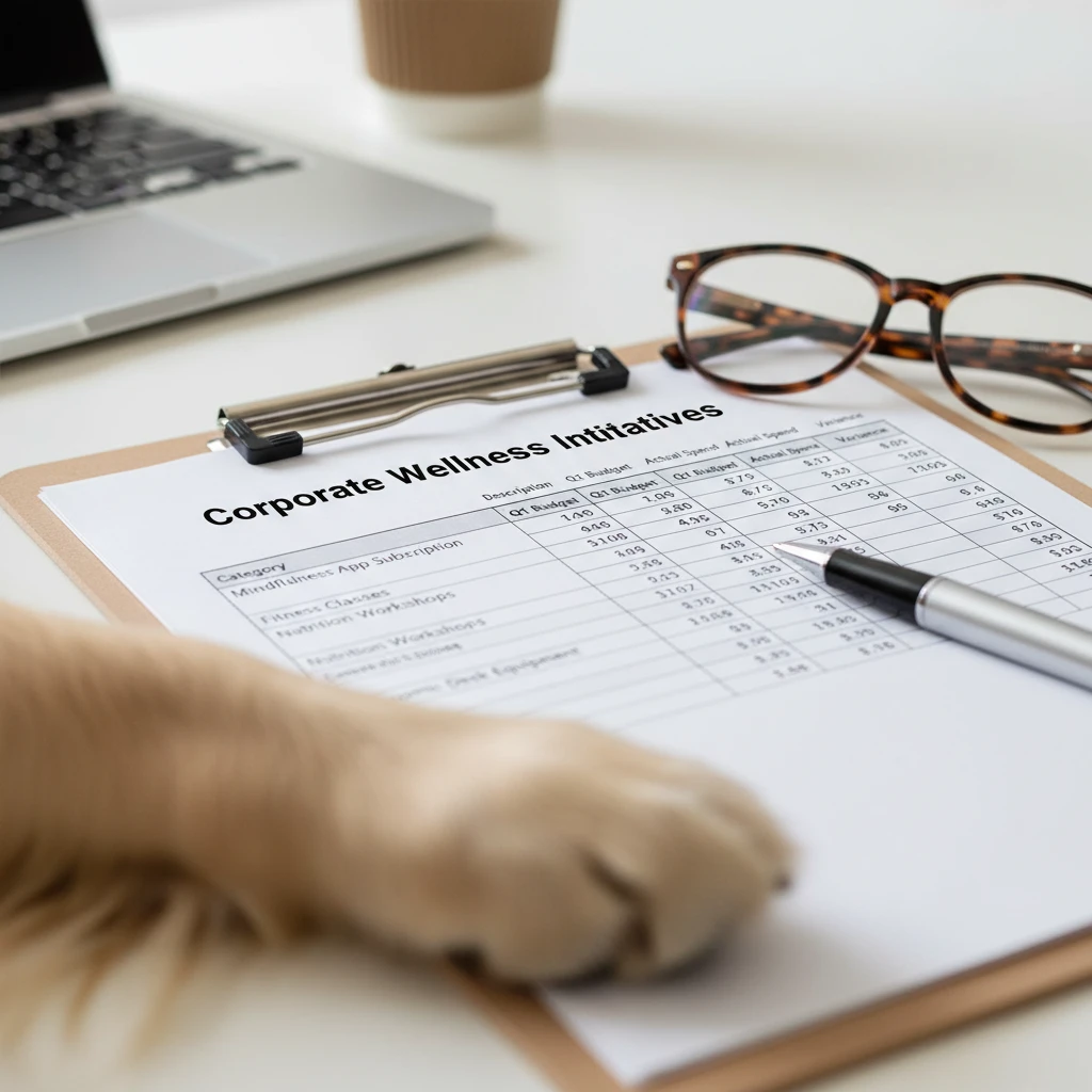 Budgeting for corporate wellness initiatives spreadsheet