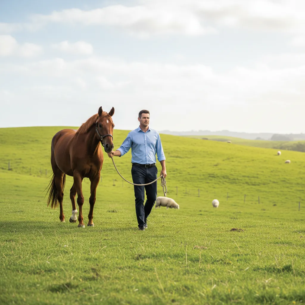 Leadership training with horses in NZ