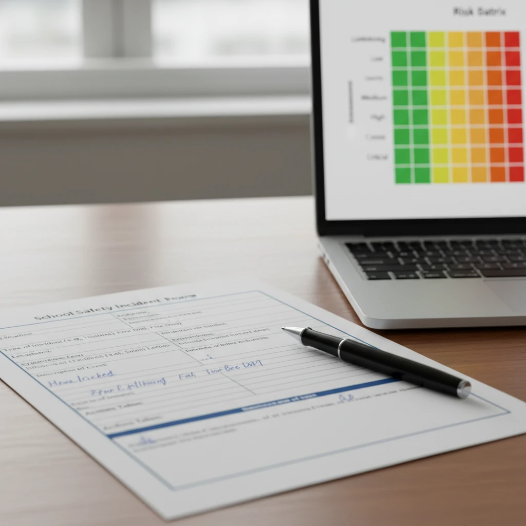 School incident reporting documentation