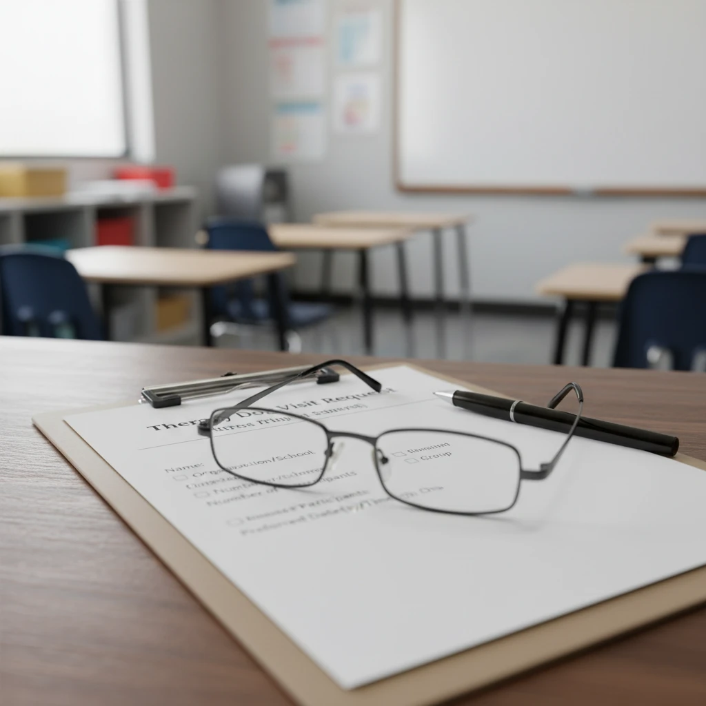 Therapy dog booking inquiry form